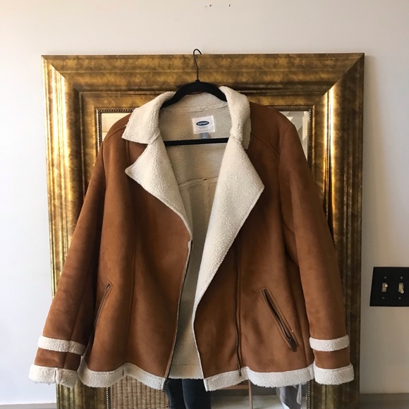 Brown Suede old navy jacket - Picture 1 of 1